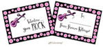 Valentine's Day Exchange Cards by Little Lamb Designs (Rockin')